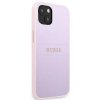 Guess GUHCP13SPSASBPU iPhone 13 mini5,4 fioletowy/purple Saffiano Hot Stamp & Metal Logo
